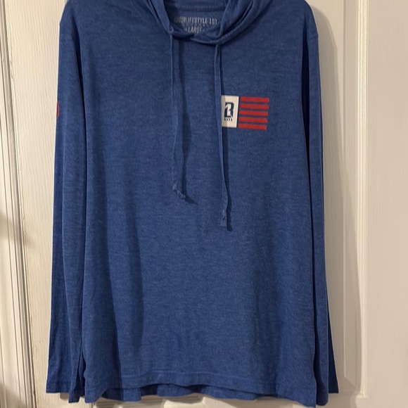 Baseball Lifestyle 101, Blue Long Sleeve Men's Tee - Picture 1 of 5